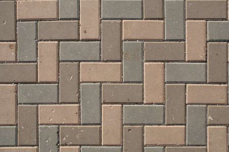 Multicolored paving slabsの写真素材