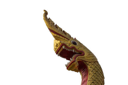 Naga Head Statue Sky backgroundの写真素材