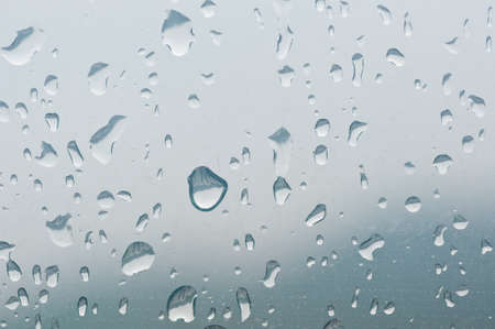 rain water droplet on window 