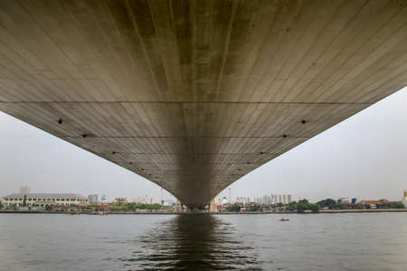 Under the bridge rama 8の写真素材