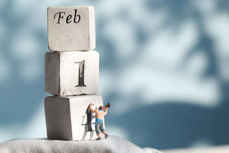 Craftsman working on stones .の写真素材