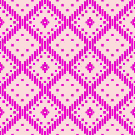 pattern ethnic or ethno mexican southwest sty boho or navajo. vector geomentric has stripe folk, native of textile or lace. design seamless line motif of aztec. fabric batik or kilim zigzag of tribalの写真素材