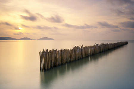 Beautiful seascape in southern of Thailand.の写真素材