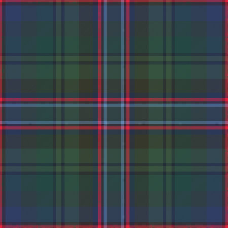 Seamless tartan plaid pattern background. Vector illustration.のイラスト素材