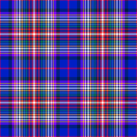 Seamless tartan plaid pattern background. Vector illustration.のイラスト素材