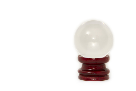 china's amulet in white background in close upの写真素材