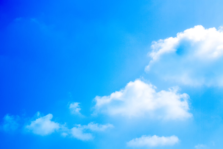 Light cloud with blue skyの写真素材
