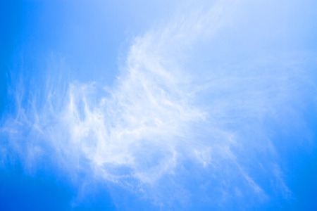 Light cloud with blue skyの写真素材