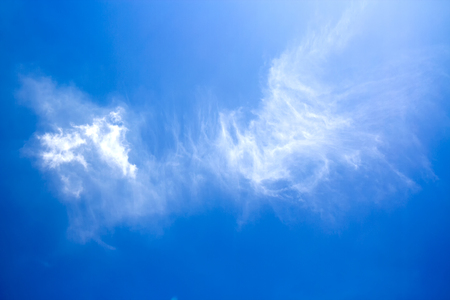 Light cloud with blue skyの写真素材