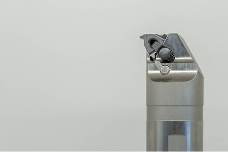 Indexable carbide turning tool, lathe blade tool holder, CNC tool holder, Machinery manufacturing businessの写真素材