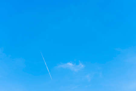 Light cloud with blue skyの写真素材