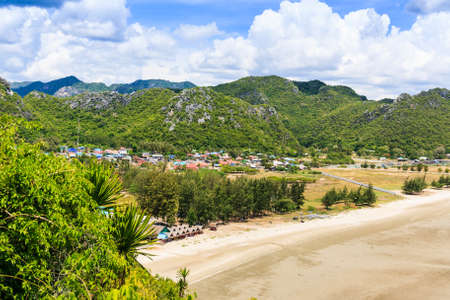 Fishing villages in the valleyの写真素材
