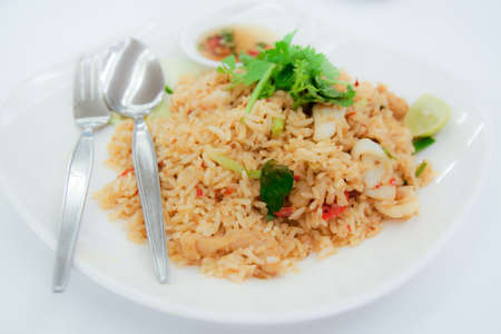 Seafood Fried Rice Thailand Food good Tasteの写真素材