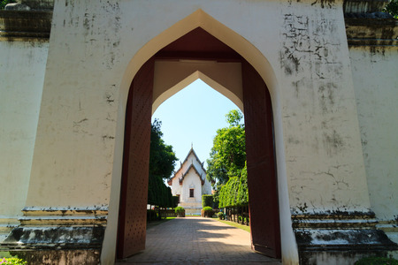 Phra Narai Ratchaniwet Palace Lopburi Province in Thailandのeditorial素材