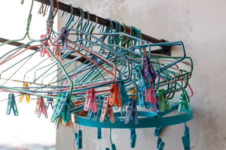 Hangers Old of Vintage Styleの写真素材