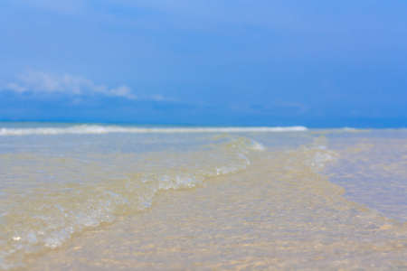 Clear water in Trad Province of Thailandの写真素材