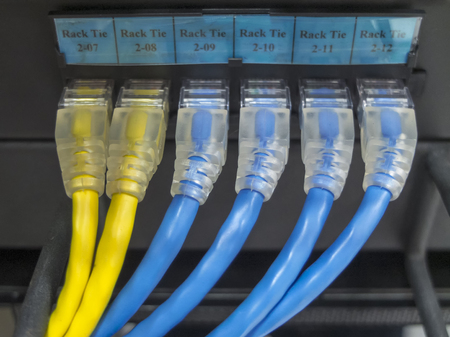 The LAN cable use server of factory