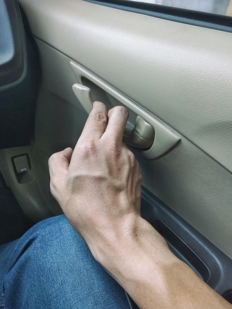 Open the car door