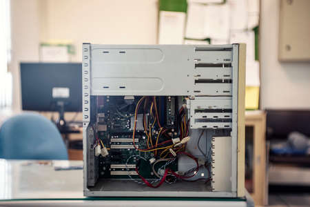 Computer PC , There is an old condition in the office
