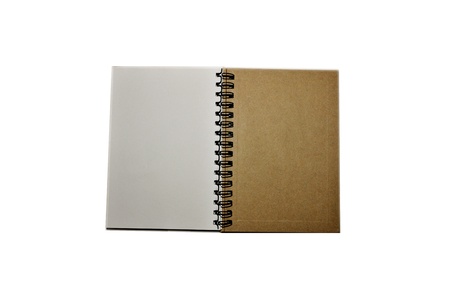opened note book の写真素材