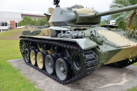 Army forest tankのeditorial素材