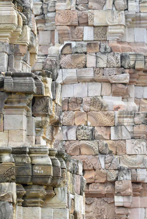 Prasat Sadok Kok Thom, temple in Sa Kaeo Province, Thailand.の写真素材