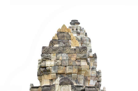 Prasat Sadok Kok Thom, temple in Sa Kaeo Province, Thailand.の写真素材