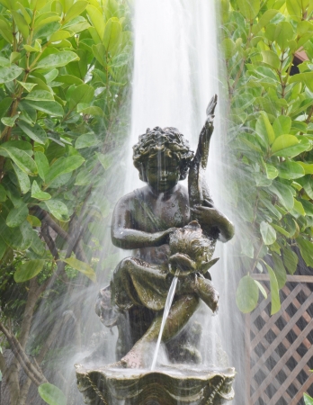 cupid fountainの写真素材