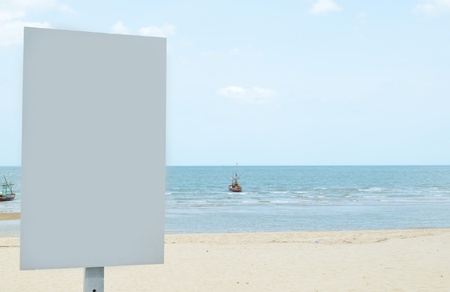 Advertising Blank Billboardの写真素材