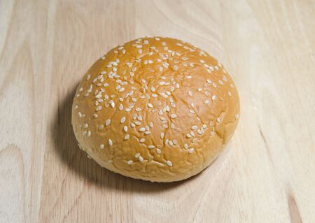 Traditional homemade round breaの写真素材