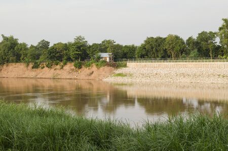 Coastal river water soil erosion