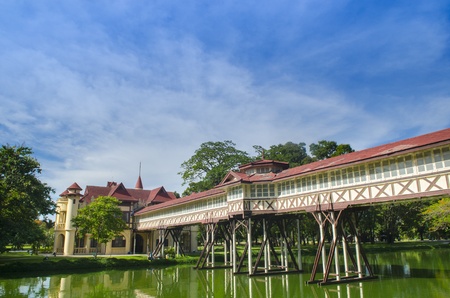 Sa Nam Chand palace, Nakhon pathom, Thailandのeditorial素材