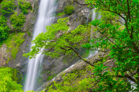 Klong Lan waterfall, National park in Northern of Thailandの写真素材