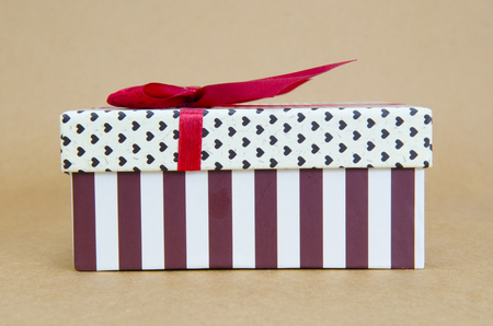 Vintage gift boxの写真素材