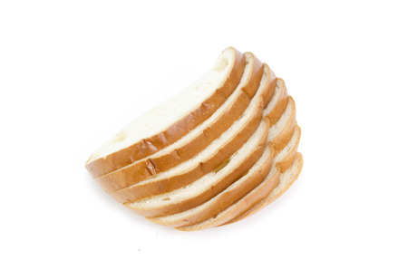 Sliced Bread isolated on white background