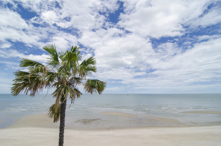 View to the sea from a balcony