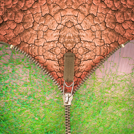 creative picture for the conservation concept ideaの写真素材