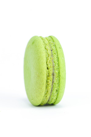 Macaron isolated on white backgroundの写真素材