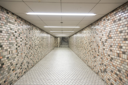 Stairs in a subway station of Beijingのeditorial素材