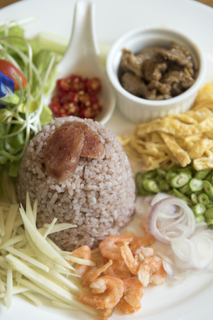 Thai foodsの写真素材
