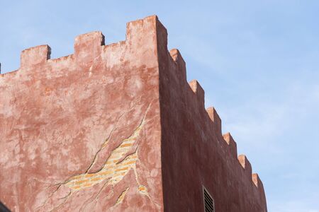 Italian house wallsの写真素材