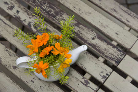 flower on tableの写真素材