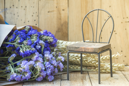 retro flowersの写真素材