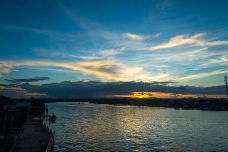 sea sunsetの写真素材