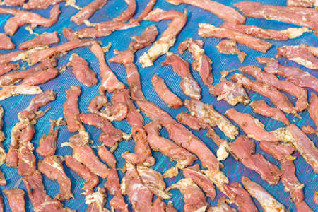 Sun-dried porkの写真素材