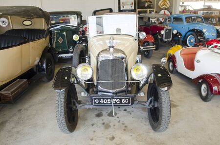 NAKHON PATHOM, THAILAND - December 17, 2015 : Ola vintage car in Jesada Technik Museum is the...