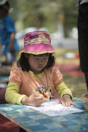 Outdoor games on the field. Children play the game on the field. "Khao Yai". Children's camp"Bangkok" Thailand, Bangkok 17 June 2016のeditorial素材