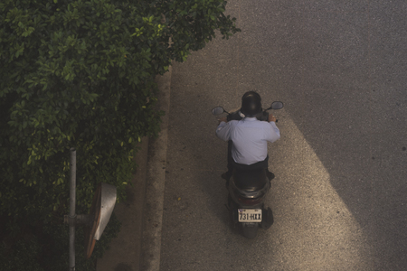 Taipei, Taiwan - 19 December 2016: People Morning City life in Taipeiのeditorial素材