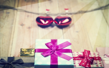 abstract picture for Valentine day, vintage filter image