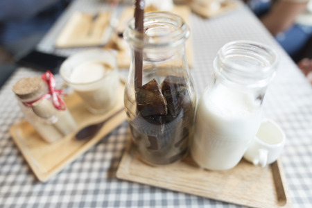 ice coffeeの写真素材